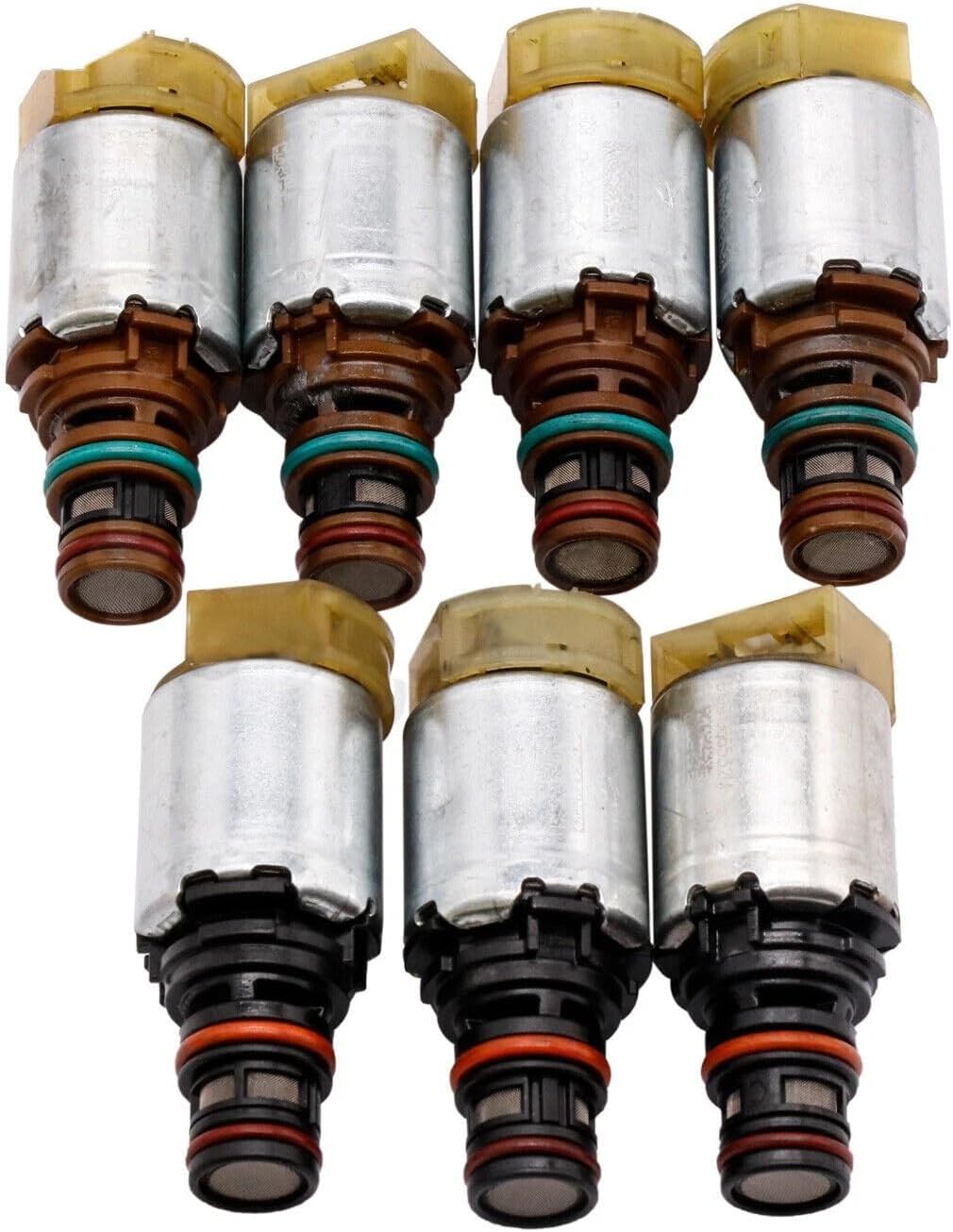 OEM 6R140 Transmission Solenoid Kit for Ford F350 Superduty 2011 and Up, 7-Piece Set