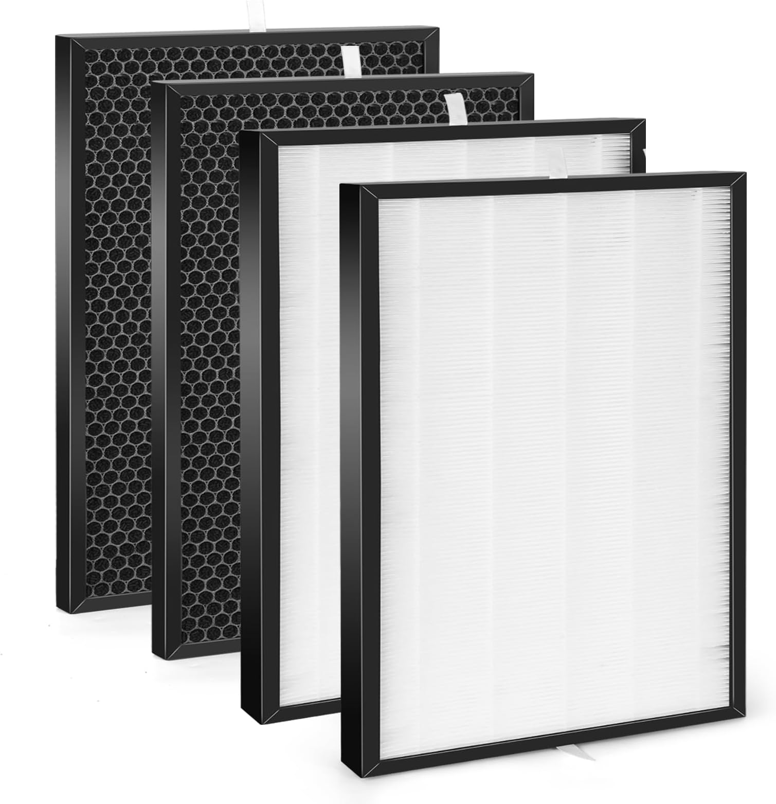 FY1413 Replacement Filter-FY1410 Replacement Filter is Combined by Active Carbon Material，Compatible with Philips 1000/1000i Air Purifier,Replace AC1212/1213/1215/1216 Filter (fy1410 2+2)