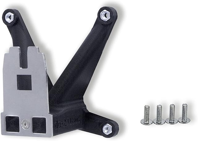 3IDEE VESA Adapter Compatible with Dell Monitor (S2421H/HN/NX, S2418H/HN, S2419H/HN, S2721H/HN/NX, S2318H/HN, S2218H/HN, S2219H, SE2319H/HN and more) - Includes Screw Set -75 x 75 mm