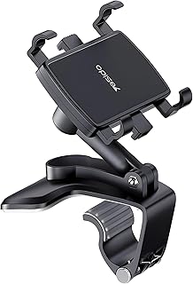 حامل هاتف للسيارة من Next Store تثبيت على لوحة القيادة، دوران 360 درجة، مشبك سيليكون قوي، متوافق مع جميع الهواتف الذكية, تصميم آمن لا يعيق الرؤية, مرونة في التثبيت,