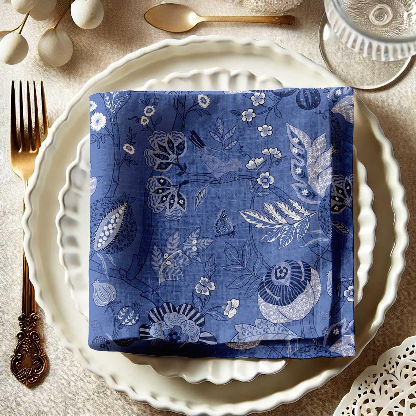 Serviettes en mousseline de coton douces absorbantes lot de 12 serviettes tissu