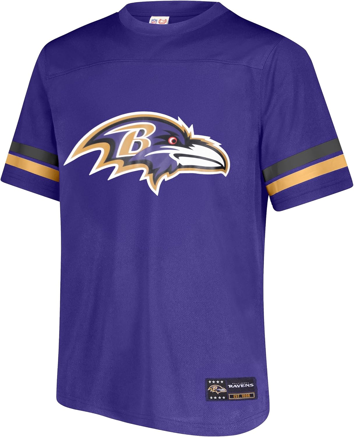 Ultra Game Adults NFL Official Soft Mesh Vintage Beast Mode Jersey T-Shirt