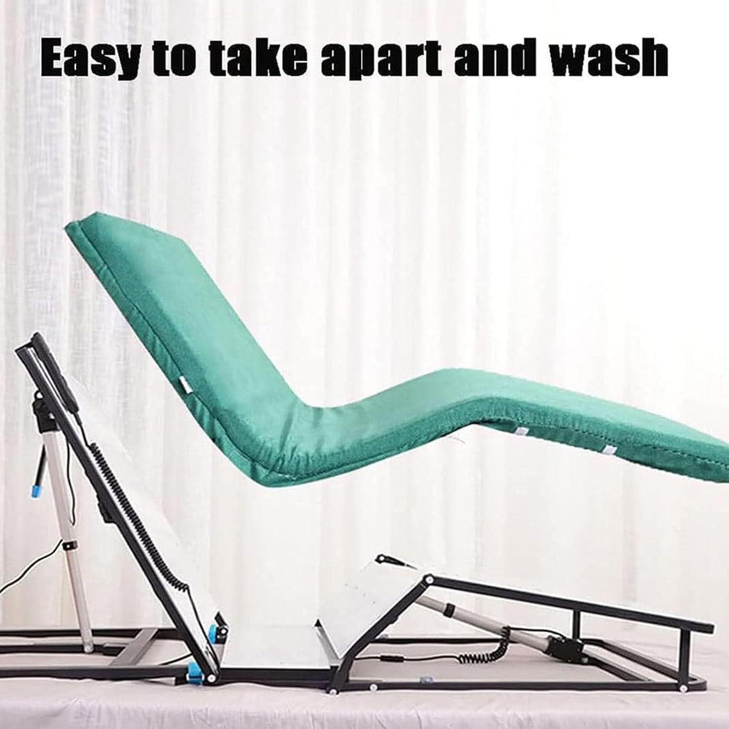 Adjustable Electric Pillow Lifter for Elderly, 0-65° Angle Adjustment, Portable Sit-Up Chair for Neck, Head, and Lumbar Support, Medical Aid Device