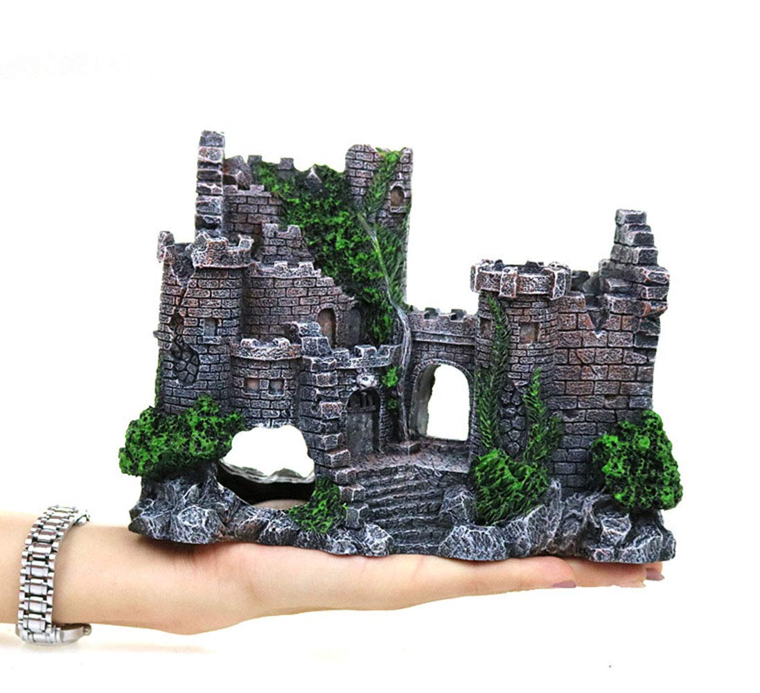 Decorazioni Acquario, Simulazioni in Resina, Ornamento Artificiale, Paesaggio Grotta, Decoro e Accessori per Esterni