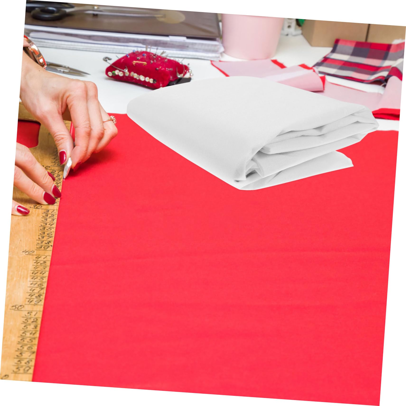 Gadpiparty 5 Stück Doppelseitiges Fusible Interlining für Bekleidung M² Hochwertiges Nähzubehör für Projekte Einfach Anzuwenden für Design und Styling