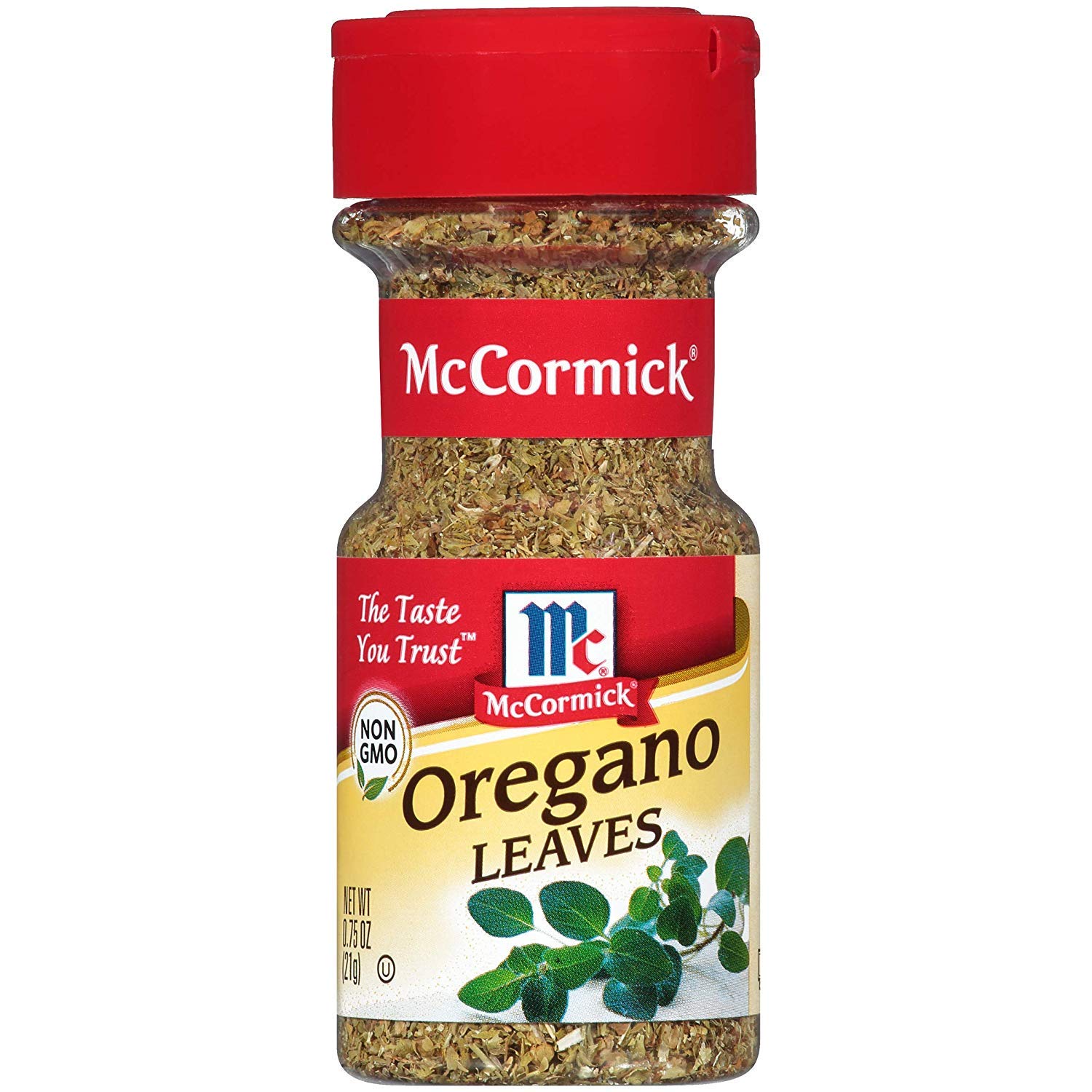 McCormick Oregano Leaves, 0.75 oz (Pack of 6)