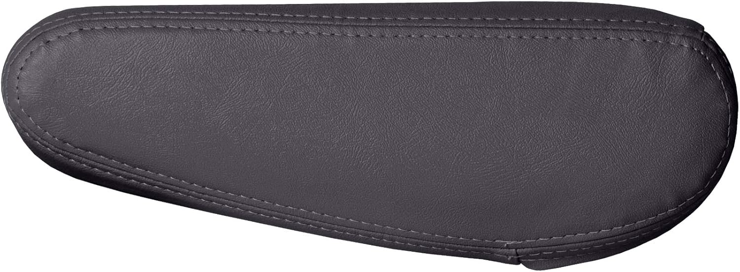 The Seat Shop Passenger Armrest Cover - Graphite (Dark Gray) Vinyl (Compatible with 2000-2002 Chevrolet Silverado and GMC Sierra)