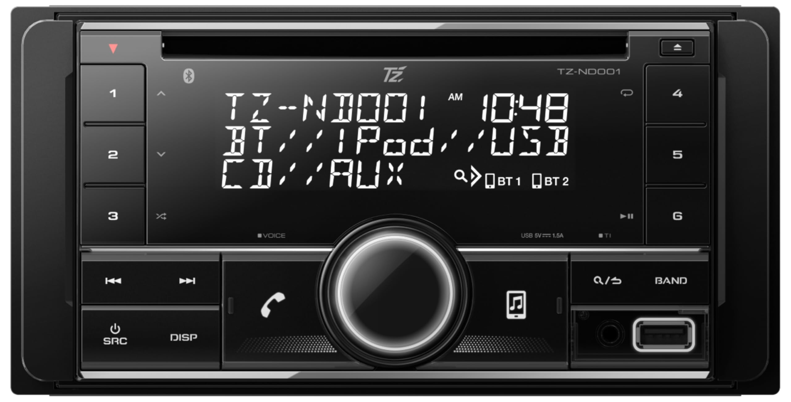 トヨタ純正　カーオーディオ　TZ-ND001 CDチューナーデッキ|TZ商品|トヨタモビリティパーツ株式会社