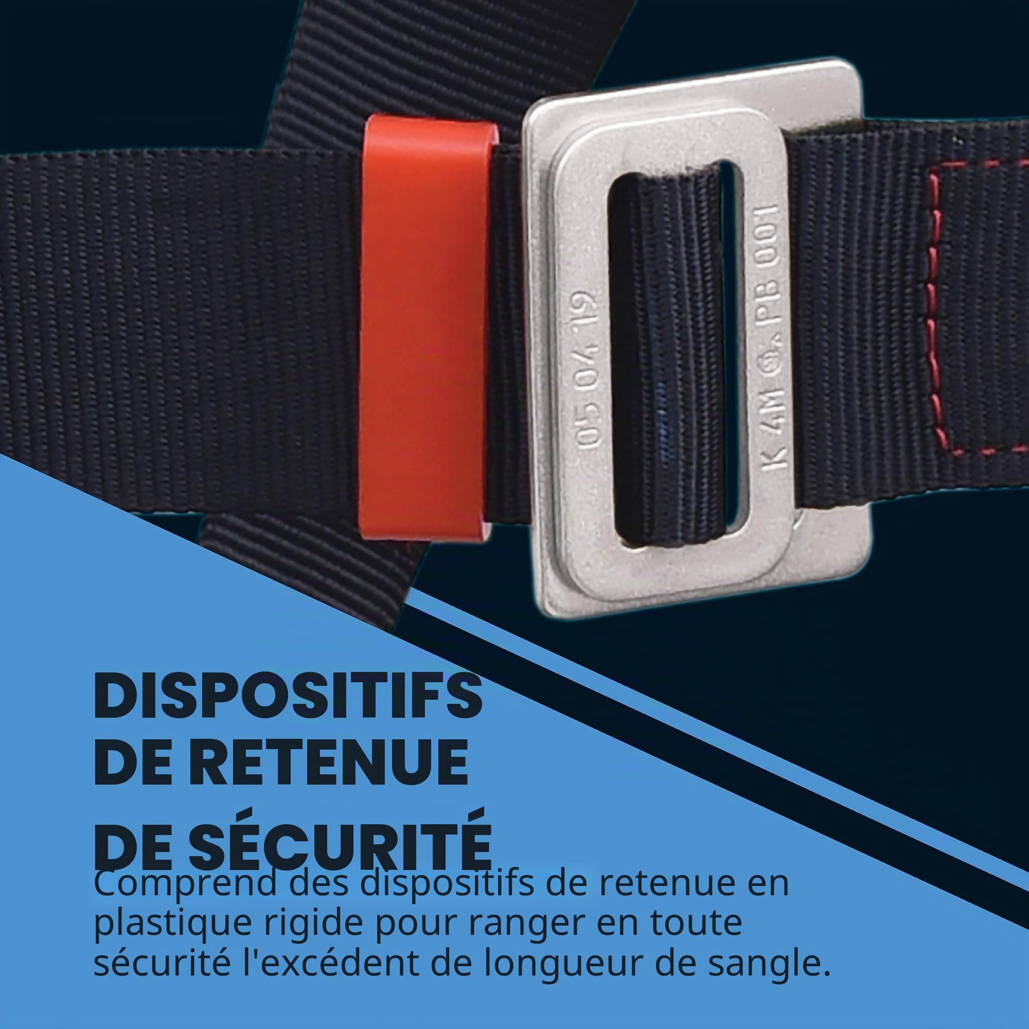 JSP SPARTAN Kit Antichute - Noir - Taille Unique - Sécurité en Hauteur - Harnais et Baudrier Sécurité Antichute pour Toiture, Échafaudage, Plateformes et Maintenance - EN 361 & EN 355