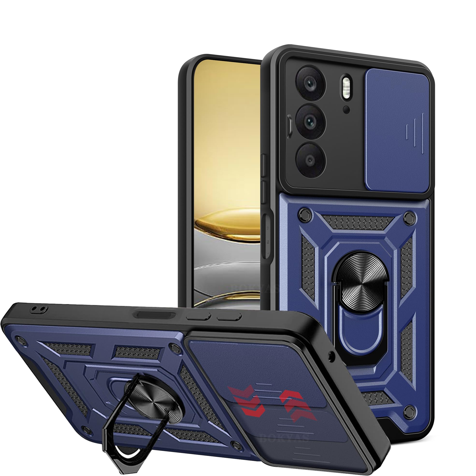 Handyhülle Für Realme C75 / 14x - Transparente Acryl Rückseite Mit TPU-Rand