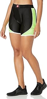 Cramer Women's Crossover Softball Sliding Shorts With Foam Padding, Low-Rise 5 Inch Inseam