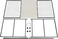 Vista 7 de Mesa móvil de tres estantes, carrito de parrilla de acero inoxidable, soporte para horno de pizza con ruedas, mesa de carrito de trabajo móvil