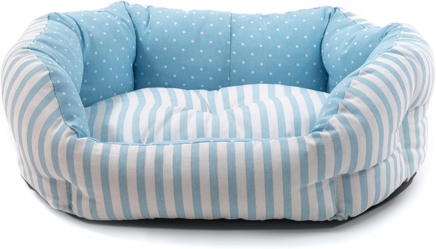 Record – Canile per Cuccioli Prime Nanne. Cuccia imbottita per cuccioli di cani e gatti morbida e accogliente. Cuscino per cani e gatti |S – 60 x 50 x 20 cm, Azzurro