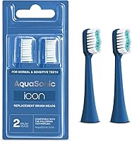 Vista 11 de AquaSonic Icon - Cabezales de cepillo de repuesto Compatible con AquaSonic Icon Cepillo de dientes 2 cabezales de cepillo para dientes