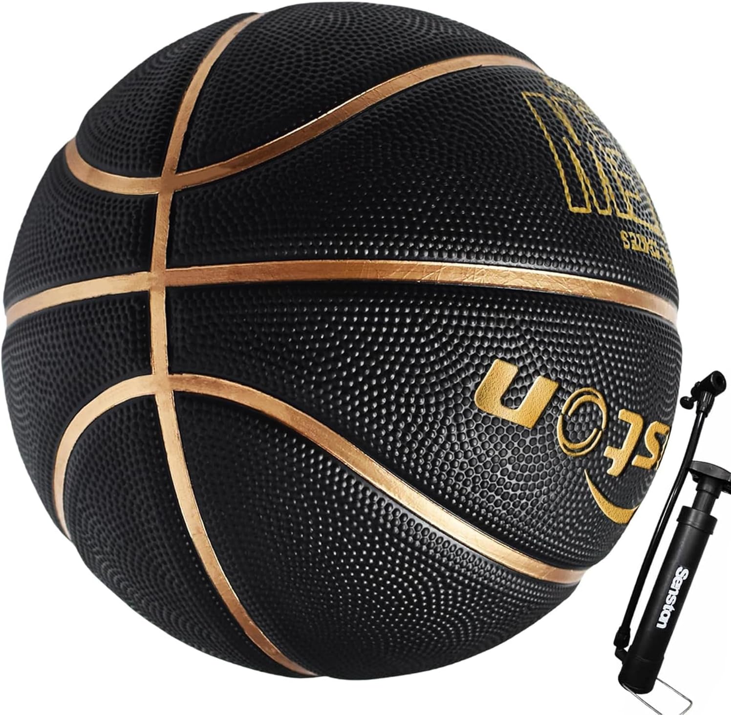 Senston Basketball Size 5/7 Game Basket Ball for Indoor Outdoor Training Basketballs