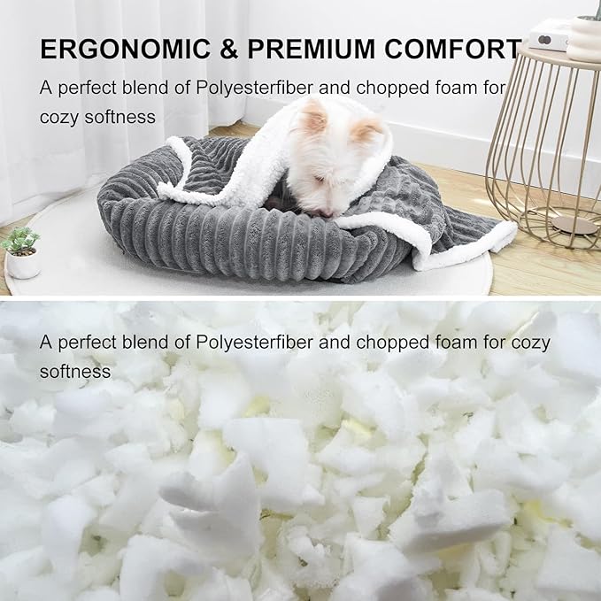 Cama para Perro Mediana Rectangular Lavable Base Antidesliza miniatura 5