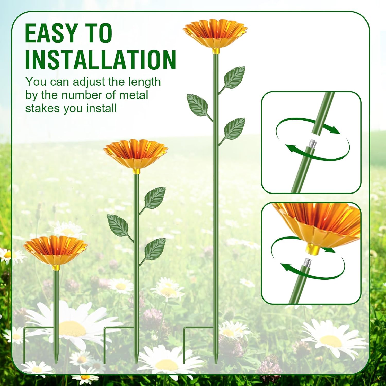 5 Pack Bee Watering Station, Metal Bee Feeder for Garden Flower Design Water Feeder for Outside Colorful Butterfly Bath Bowl for Thirsty Pollinators, Garden Yard Décor