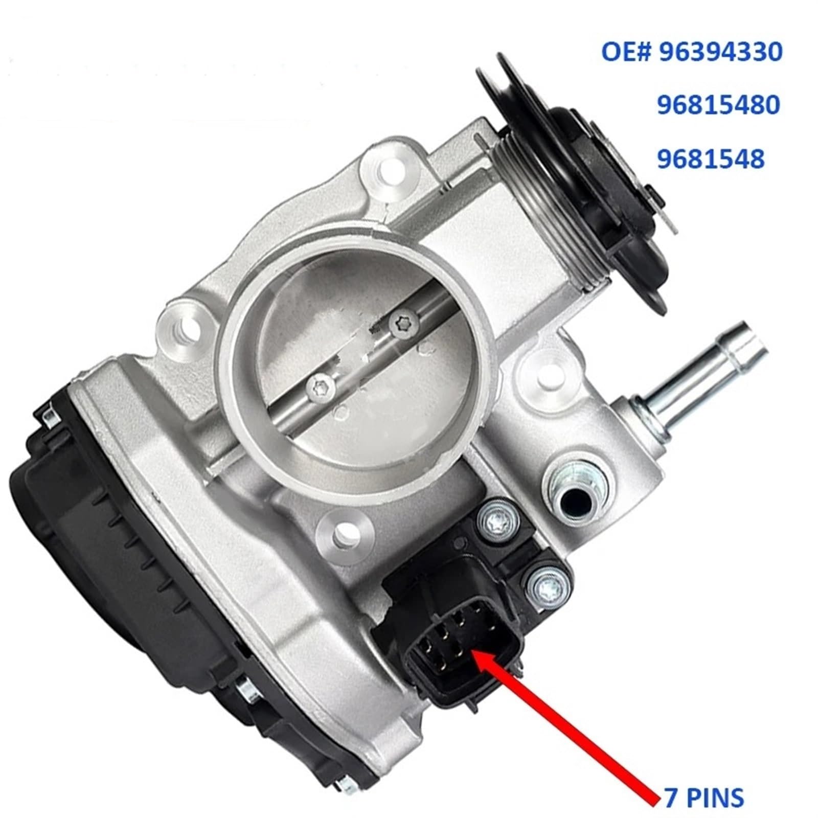 per Daewoo per Nubira 1.4i 1.6i 2004 2005 2006 2007 2008 2009 2010 2011 2012 Valvola Corpo farfallato 96394330 96815480 9681548 Corpo farfallato