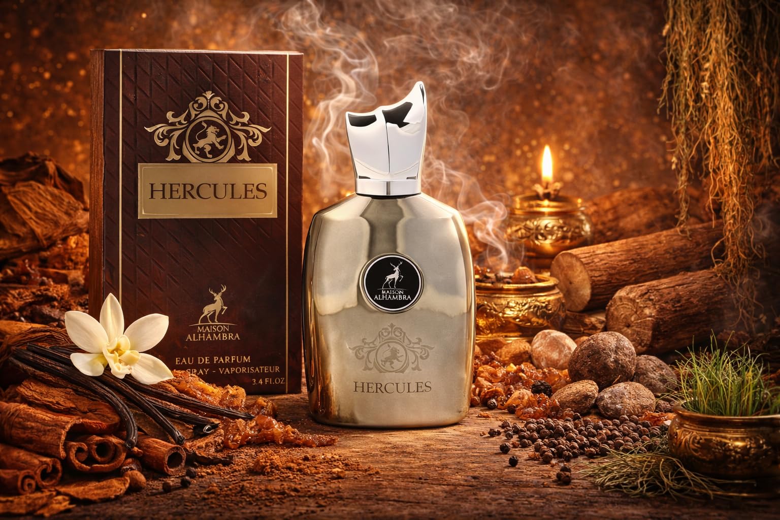 Maison Alhambra Hercules Perfume Spray 100 ml : Amazon.com.be: Beauty