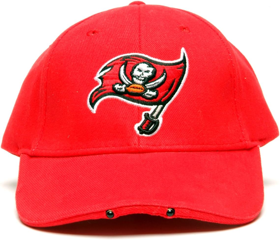 Lightwear NFL Tampa Bay Buccaneers Dual LED Headlight Adjustable Hat