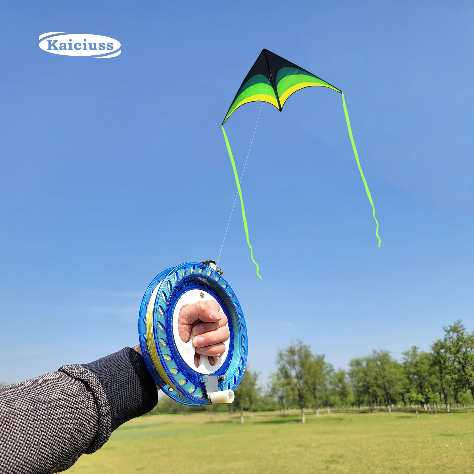 Kaiciuss Enrouleur De Cerf-volant De 18,3 Cm Avec Ligne, Bobine De