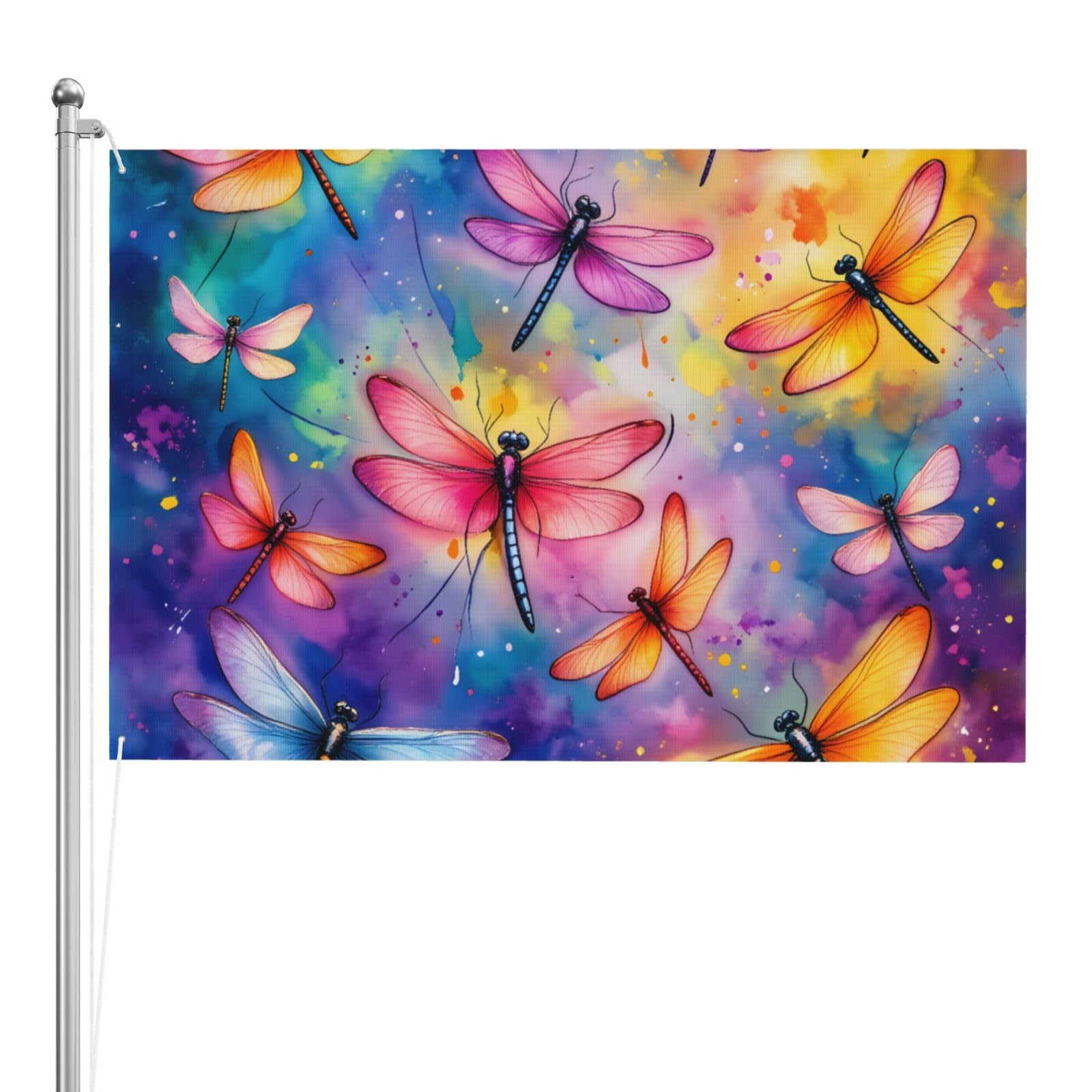 Bandera de mariposa para exterior que no se decolora con el sol y la lluvia