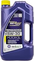 Royal Purple 51530 SAE 5W-30 High Performance Synthetic Motor Oil 5 Quart - API Licensed Superior Protection