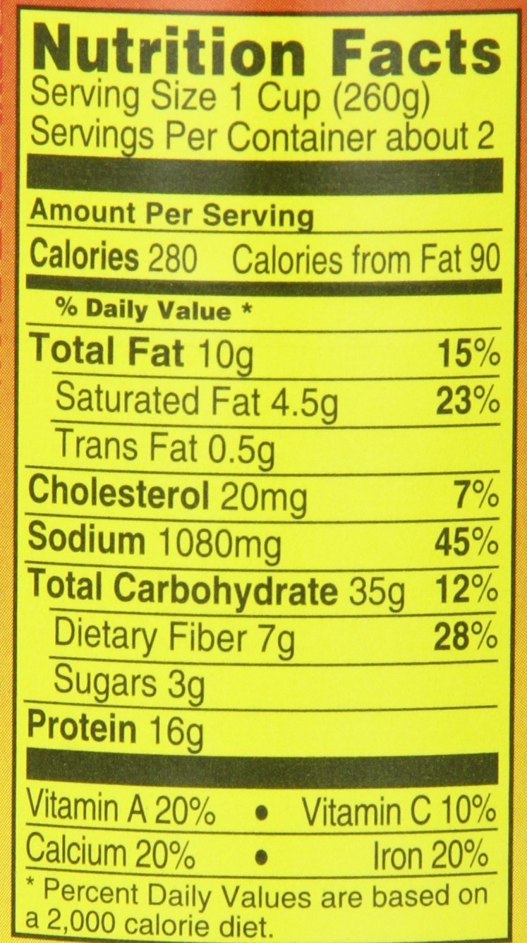 Nalley Onion Chili Con Carne with Beans, 14-ounce Cans (Pack of 6)
