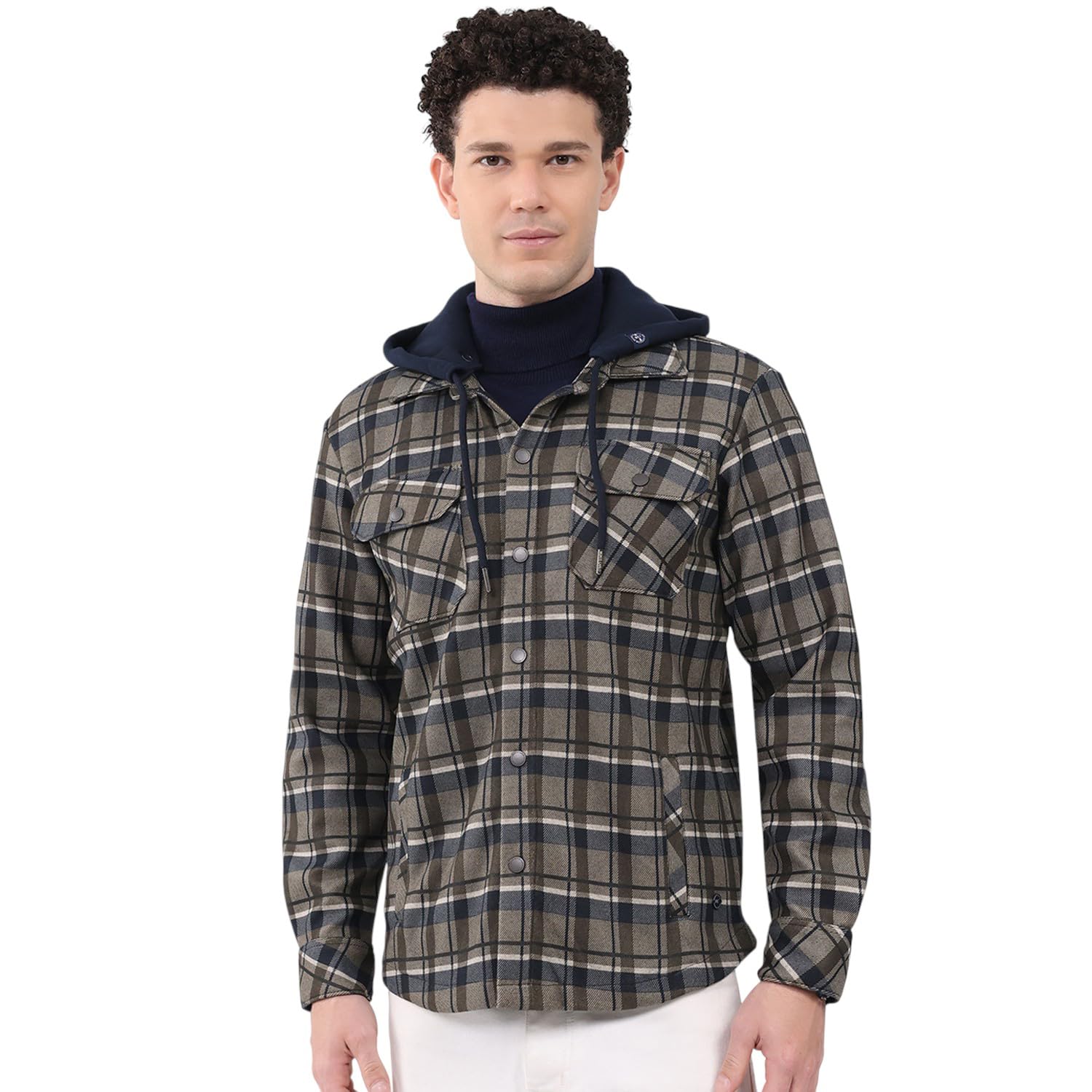 monte carlo Men’s Regular Fit Self Design Hooded Neck Full Sleeve Winter Sweatshirt | Premium Pattern | Soft Warm Fabric | Stylish Winter Hoodie for Men (Pack of 1)-picture-25