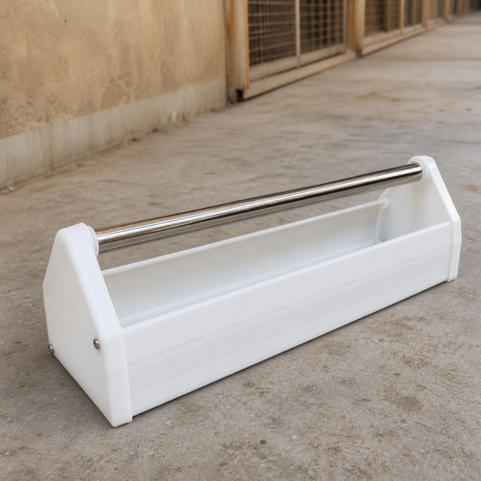 KESOTO Mangiatoia con in Acciaio Inox Duratura Pratica per Piccionaie, 100cm