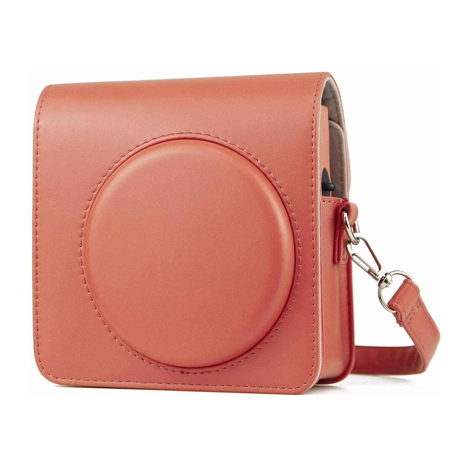 Fujifilm Instax Square SQ1 Instant Camera Starter Bundle with Film and Case (Terracotta Orange) (3 Items)