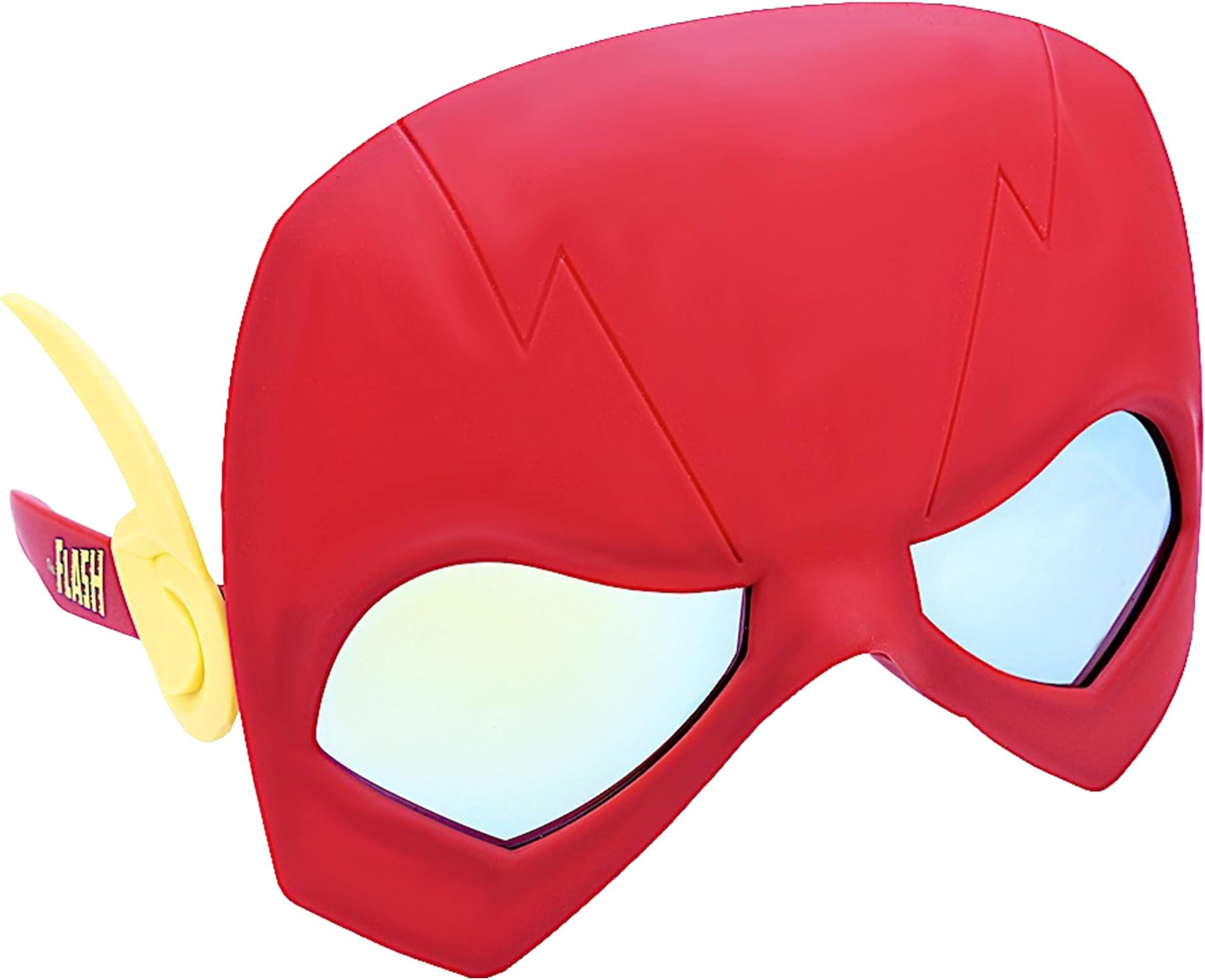 DC Comics Offiical Flash Sunglasses | Costume and Cosplay Accessory | UV400 | One Size Fits Most