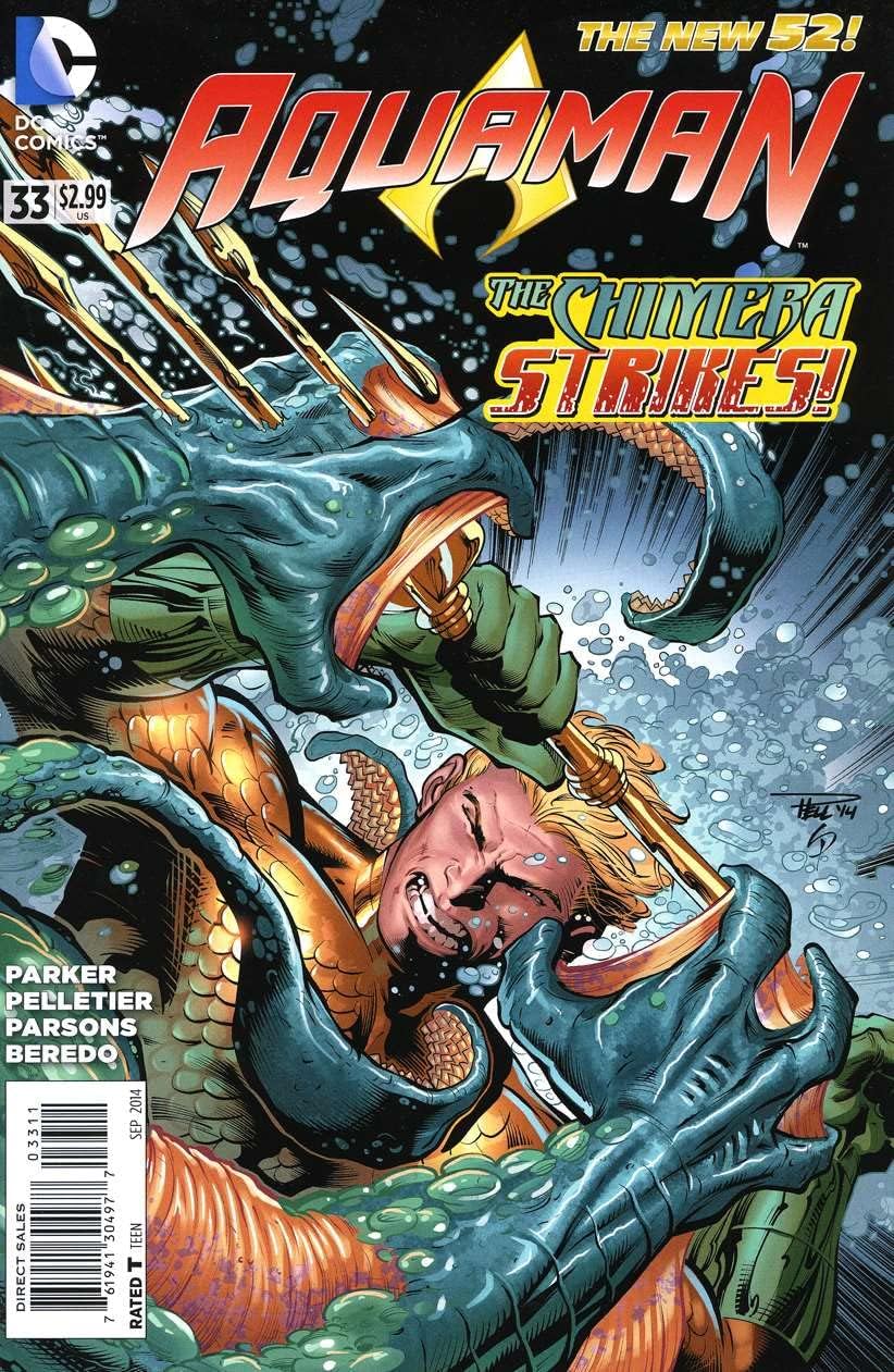 Amazon.com: Aquaman (7th Series) #33 VF ; DC comic book | New 52 Jeff ...