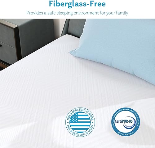 Miniatura 4 de Colchón Queen, prueba de sueño de 100 noches, garantía limitada de 10 años, colchones de cama tamaño Queen de 81012 pulgadas en una caja, espuma