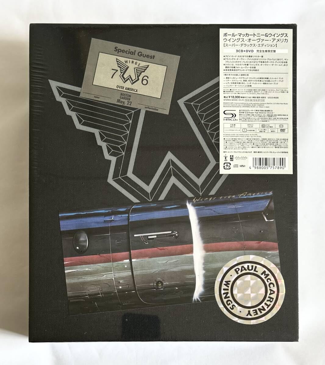 Amazon.co.jp: 未開封☆WINGS OVER AMERICA SUPER DELUXE EDITION 3CD+