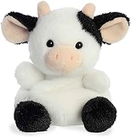 Vista 1 de Aurora® Adorable Palm Pals™ Sweetie Cow™ Stuffed Animal - Pocket-Sized Play - Collectable Fun - White 5 Inches