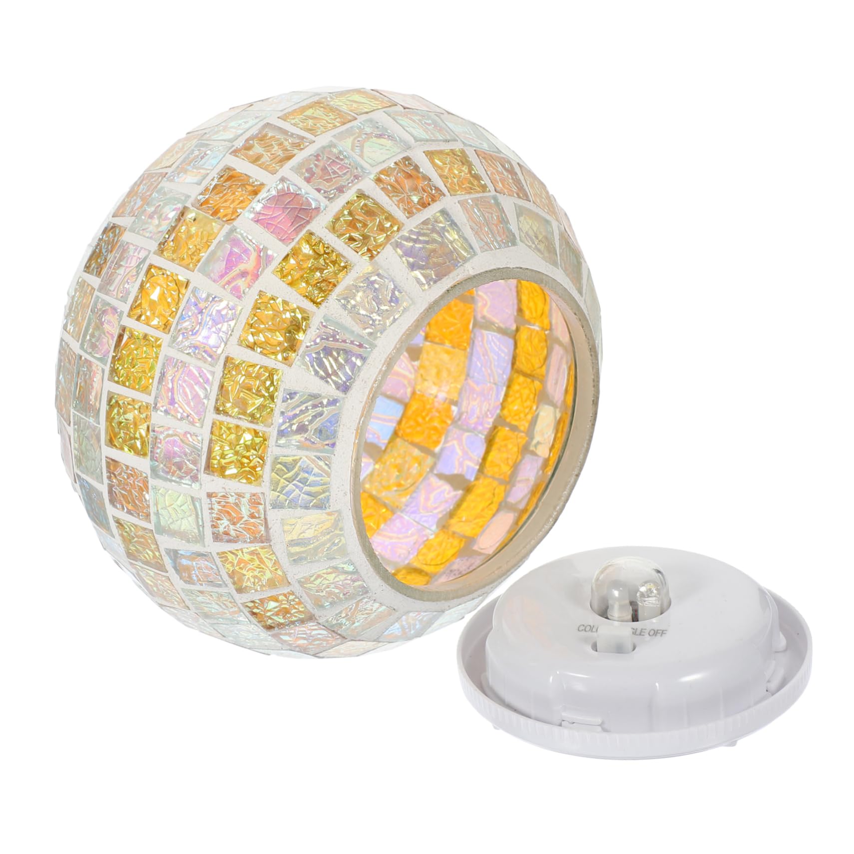 Generic Garden Solar Lights Mosaic Lantern Elegant Decorative Outdoor Lighting Ornament