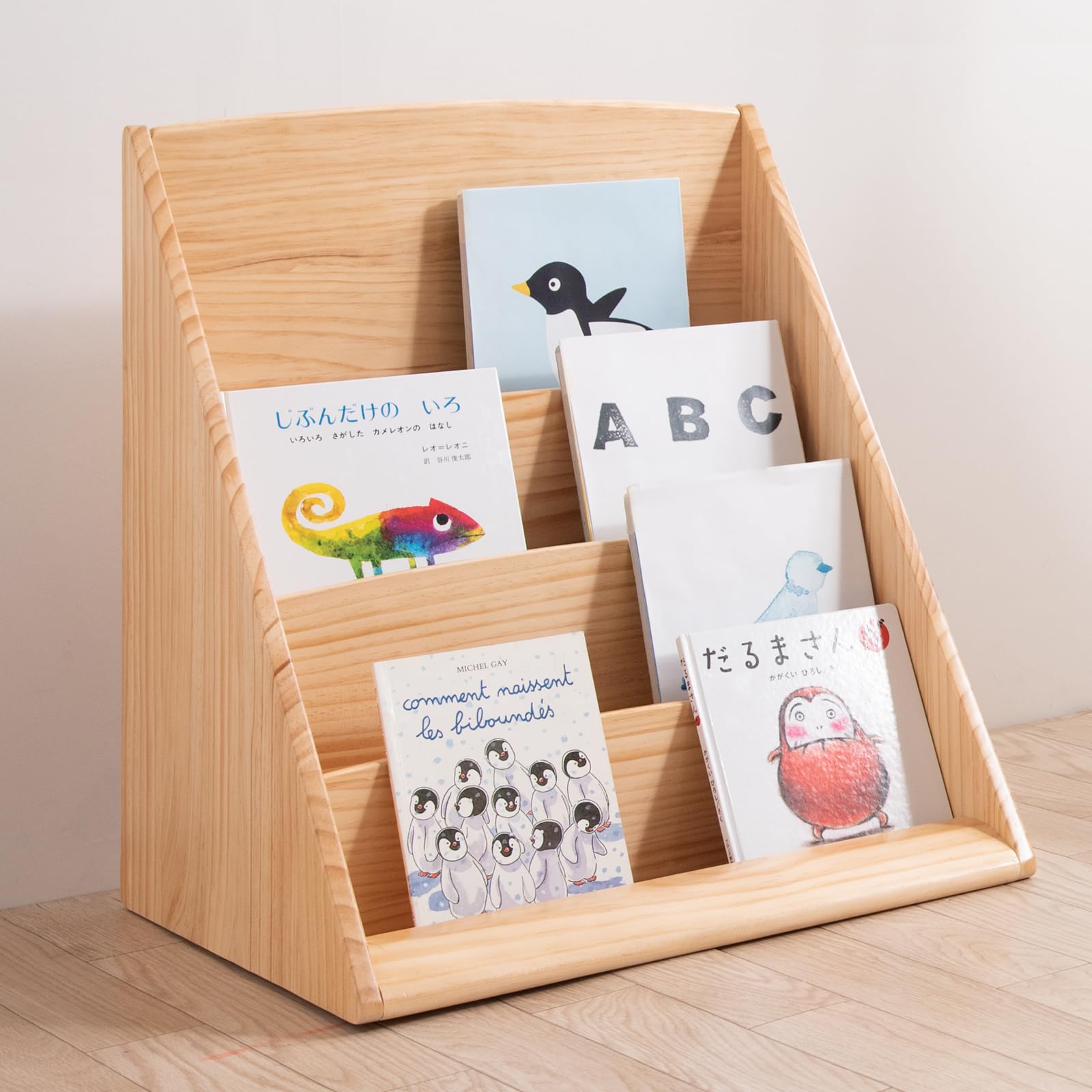 ハンドメイド　雑誌＆絵本ラック　ショート（ダークチーク色） ハンドメイド 雑誌＆絵本ラック ショート（ダークチーク色） 楽天市場