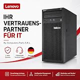 Lenovo Server ThinkSystem ST50 - CPU Intel Xeon E-2224G, 32 GB di RAM ECC, 2 SSD da 1 TB, Win Server 2025 Standard (ricondizionato) - 7
