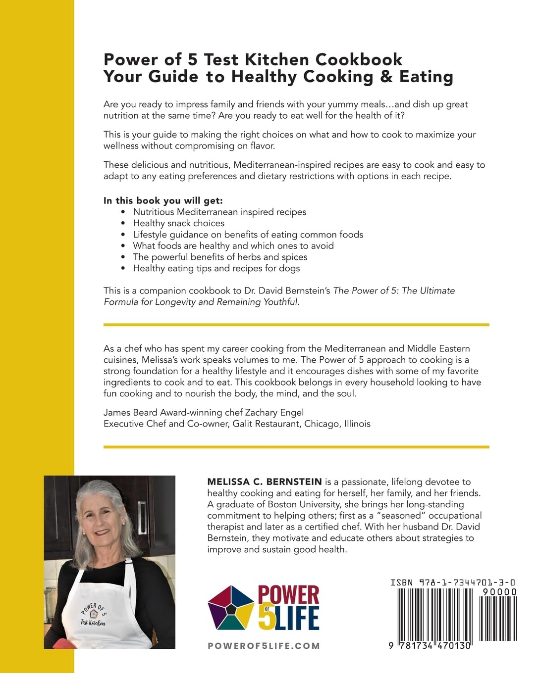 Power of 5 Test Kitchen Cookbook Your Guide to Healthy Cooking and Eating (The Power of 5 The Ultimate Formula Series)      Paperback – February 2, 2023
