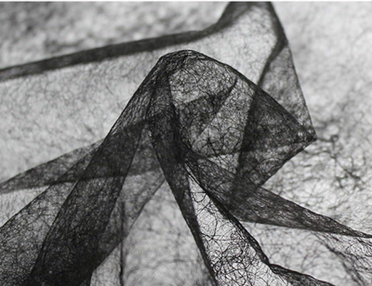 ZHONGJIUYUAN (Black) Fusing Tape,Nosew Fusible Bonding 