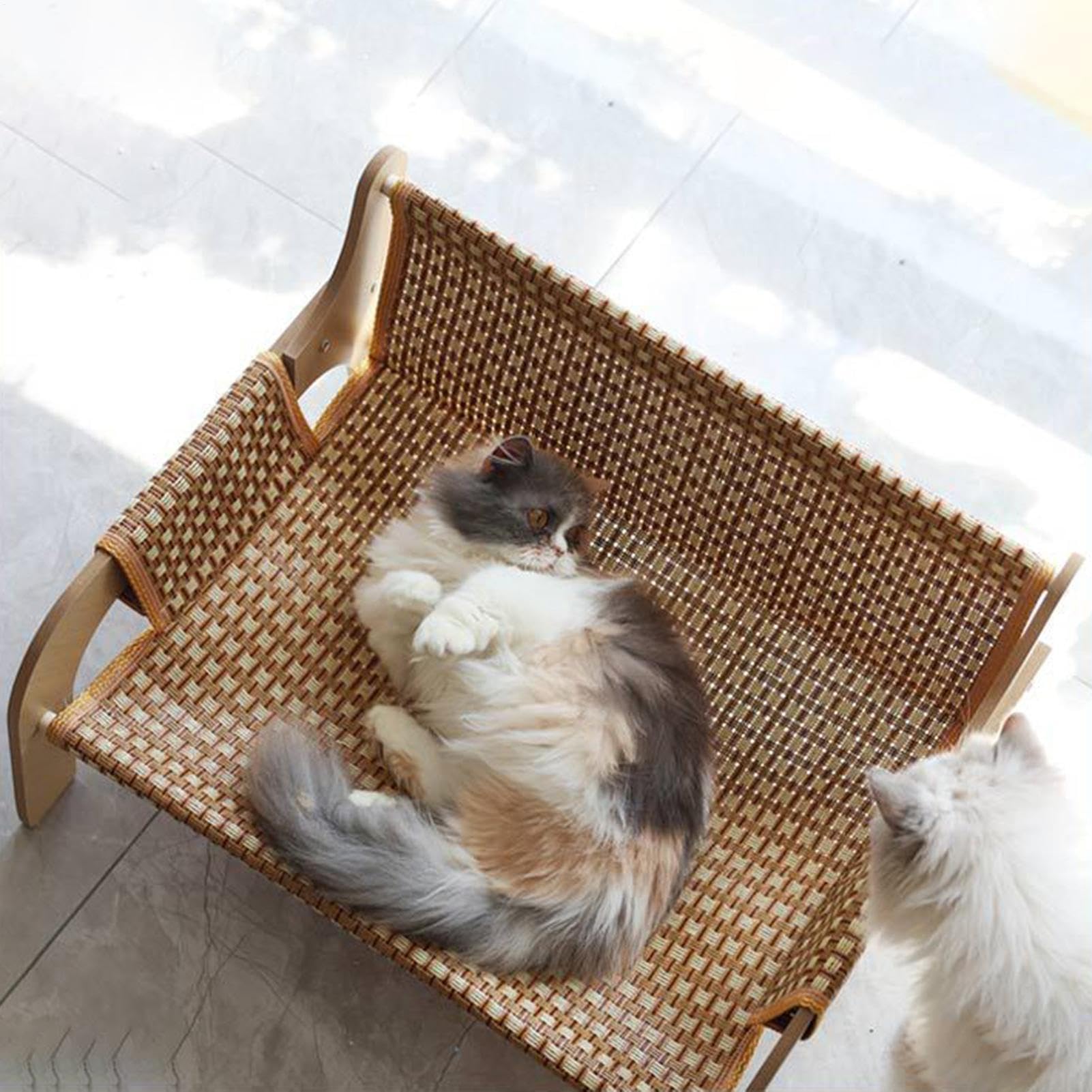 Genérico Hámaca para Gatos - para Perros Y Gatos Cama para - Complemento de Frescura para Interior Exterior Verano Mascotas Pequeñas