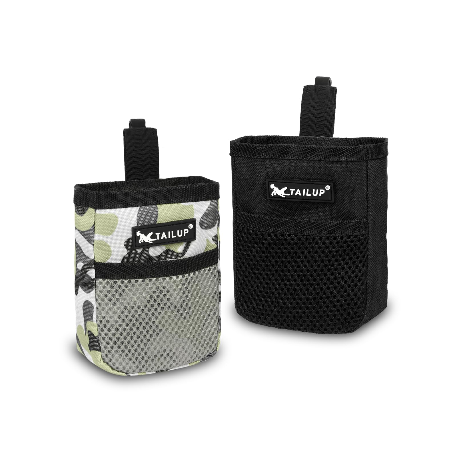 HOSSOM Bolsa Premios Perro, Bolsa de Entrenamiento para Perros, 2pcs Bolsa para Golosinas para Mascota, para Almacenamiento de Alimentos para Mascotas