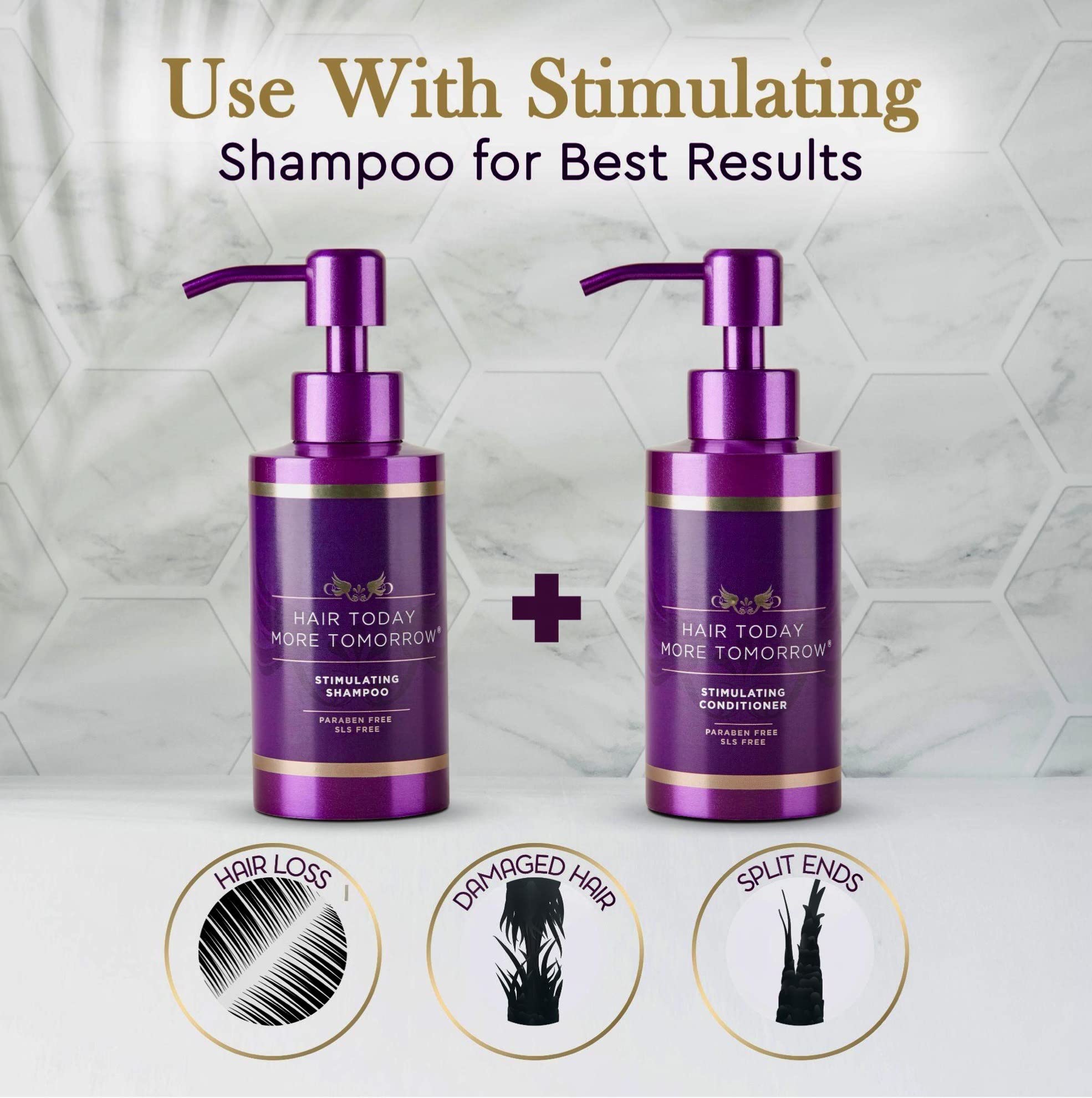 Après-shampoing stimulant pour les cheveux aujourd'hui plus demain