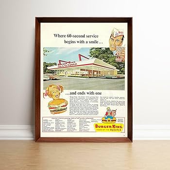 アメリカ1970年代　ポスター額装付き ケロッグ 1960年代 アメリカ ヴィンテージ 雑誌 広告 額付