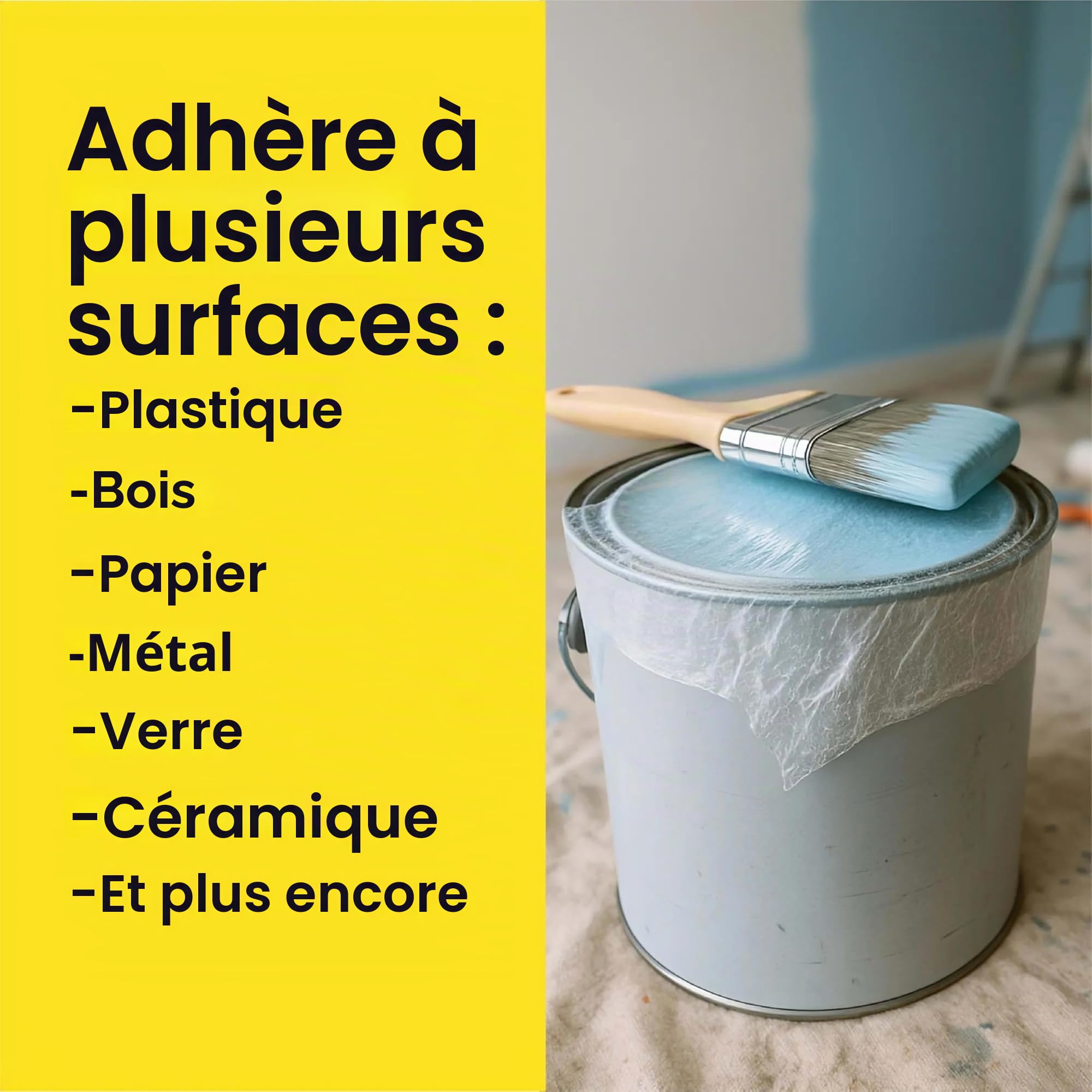 Glad - Film alimentaire en plastique Press N Seal - 70 Sq Ft (Pack de 1) - FOOD_WRAP