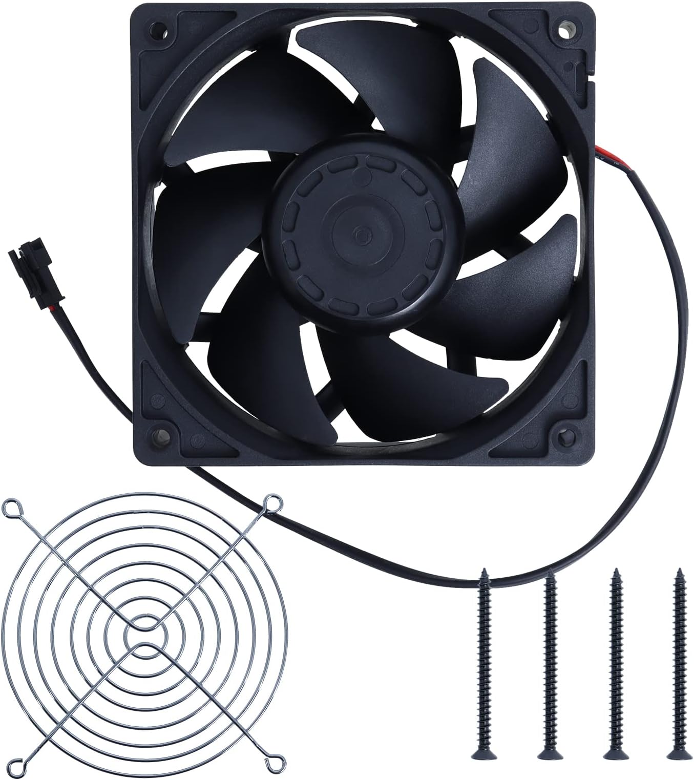 9904190040 Digital Fan Kit Compatible with Masterbuilt MB20040220 MB20041220 Charcoal Grill, Gravity Series 560 800 1050 Digital Charcoal Grill and Smoker Accessories