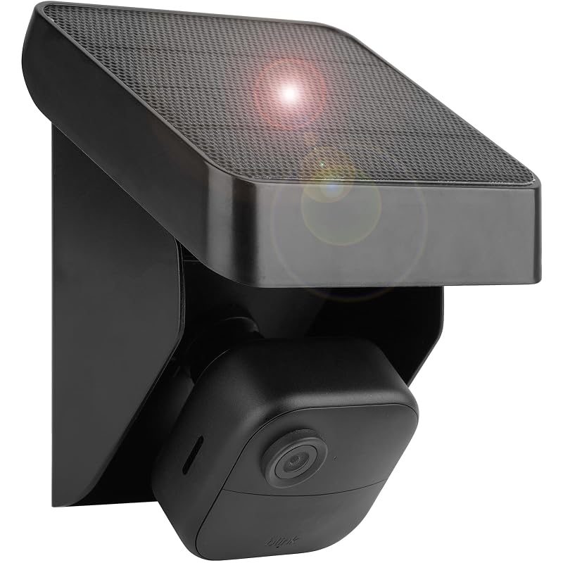 Suporte com Painel Solar para Câmera Blink Outdoor 4, XT3, XT2 e XT, Bateria 3300 mAh, IP67, Uogw