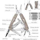 Mossy Oak Pince Multifonction en Acier Inoxydable 22 en 1 - 2