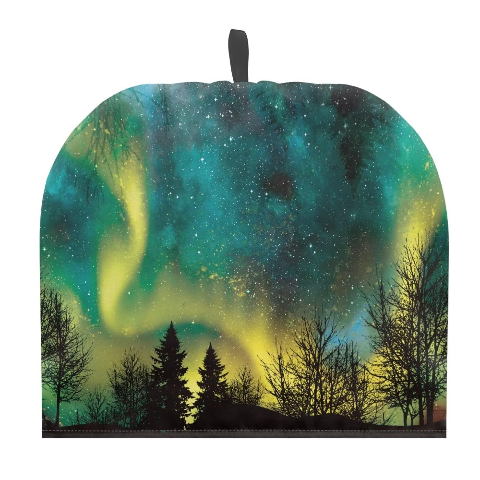 Tutolipy Aurora Print Teapot Warmer - Insulating Tea Cozy for Teapot, Kitchen Home Decorative Keep Warm Tea Pot Decor